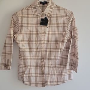 Burberry Womens Button Down Shirt
